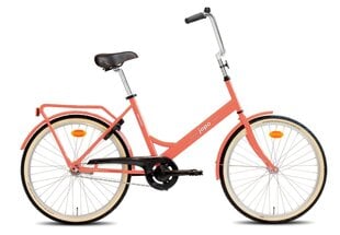 Городской велосипед Helkama Jopo 24", оранжевый цена и информация | Велосипеды | 220.lv