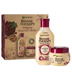 Garnier Botanic Therapy Kosmētikas komplekts vājiem un trausliem matiem ar rīcineļļu un mandeļu eļļu cena un informācija | Šampūni | 220.lv