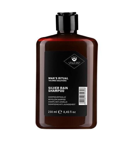 Bārdas šampūns Dear Beard Man`s Ritual Yellow Glare (Silver Rain Shampoo) 250 ml цена и информация | Skūšanās piederumi, kosmētika | 220.lv