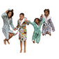 Bērnu kokvilnas halāts - Dinozaurs, CHBA015 cena un informācija | Zēnu pidžamas, halāti | 220.lv