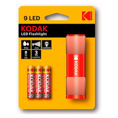 Baterija LED Kodak 9LED Sarkans цена и информация | Фонарики | 220.lv