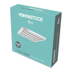 Душевая лейка Fontastock MARO, 20x20 см цена и информация | Душевые комплекты и панели | 220.lv