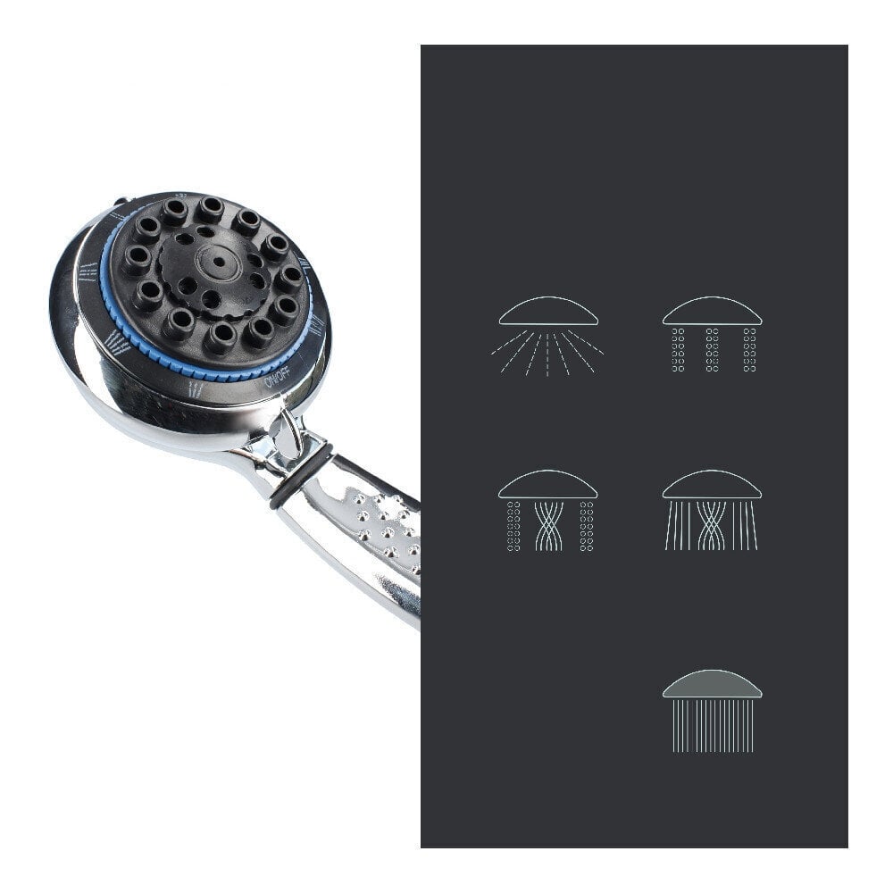 Shower head Fontastock ÉZARO H 1/2" cena un informācija | Aksesuāri jaucējkrāniem un dušai | 220.lv