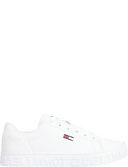 TOMMY JEANS sieviešu balti ādas ikdienas apavi ARCHIVE RUN SHOES цена и информация | Женские туфли | 220.lv