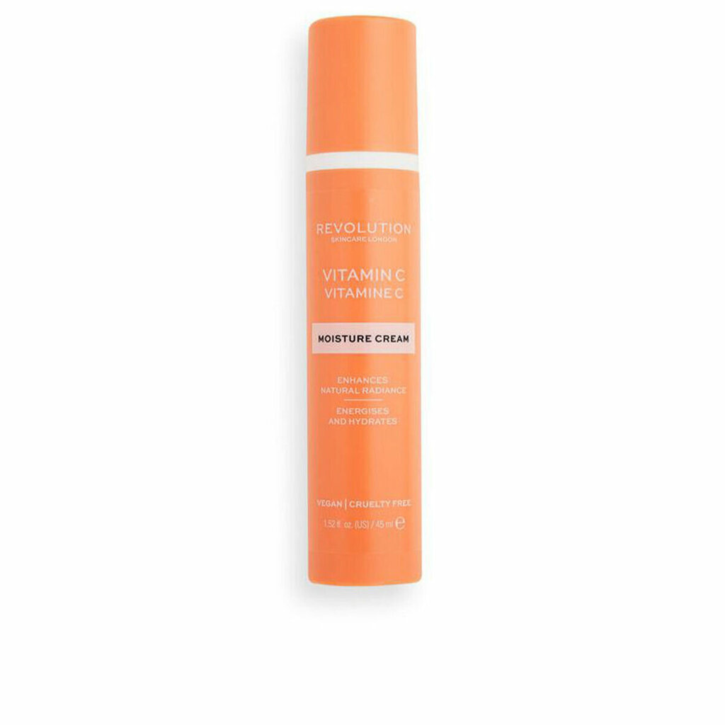 Mitrinošs sejas ādas krēms Revolution Skincare Vitamin C (Moistue Cream) 45 ml cena un informācija | Sejas krēmi | 220.lv