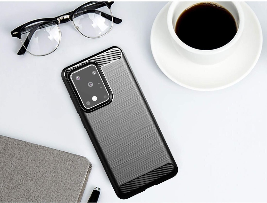 Fusion trust silikona aizsargapvalks Samsung S906 Galaxy S22 Plus + melns cena un informācija | Telefonu vāciņi, maciņi | 220.lv