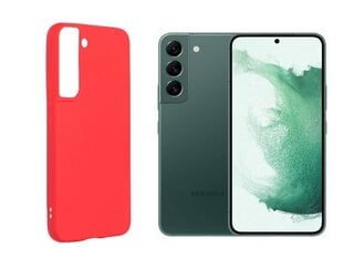 Силиконовый чехол Fusion soft matte back case для Samsung S906 Galaxy S22 Plus +, красный цена и информация | Чехлы для телефонов | 220.lv