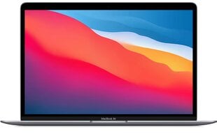 Apple MacBook Air 13” Apple M1 16/256ГБ Space Grey INT MGN63ZE/A/R1|Z1240002D цена и информация | Ноутбуки | 220.lv