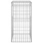 vidaXL vertikāls gabions, 50x50x100 cm, dzelzs цена и информация | Žogi un piederumi | 220.lv