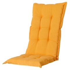 Madison atzveltnes krēsla matracis Panama, 123x50 cm, zelta krāsā цена и информация | Подушки, наволочки, чехлы | 220.lv