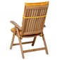 Madison atzveltnes krēsla matracis Panama, 123x50 cm, zelta krāsā cena un informācija | Krēslu paliktņi | 220.lv