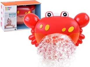 Interaktīva vannas rotaļlieta "Krabis", sarkana cena un informācija | Rotaļlietas zīdaiņiem | 220.lv