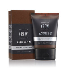 American Crew Dzesējošs skūšanās krēms Acumen (Cooling Shave Cream) 100 ml cena un informācija | Skūšanās piederumi, kosmētika | 220.lv