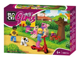 Konstruktors Bloki MyGirls Pastaiga parkā, KB0114, 81 gab. цена и информация | Конструкторы и кубики | 220.lv