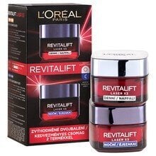 Atjaunojošs dienas un nakts sejas krēms L´Oréal Paris Revitalift Laser X3 Double Revitalift Laser X3 цена и информация | Наносите на чистую кожу лица. Подержите около 10-15 минут и смойте водой. | 220.lv