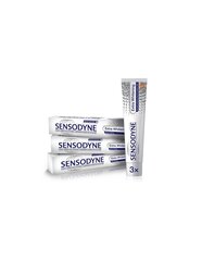 Balinoša zobu pasta Sensodyne Extra Whitening Tripack, 3 x 75 ml cena un informācija | Zobu pastas, birstes | 220.lv