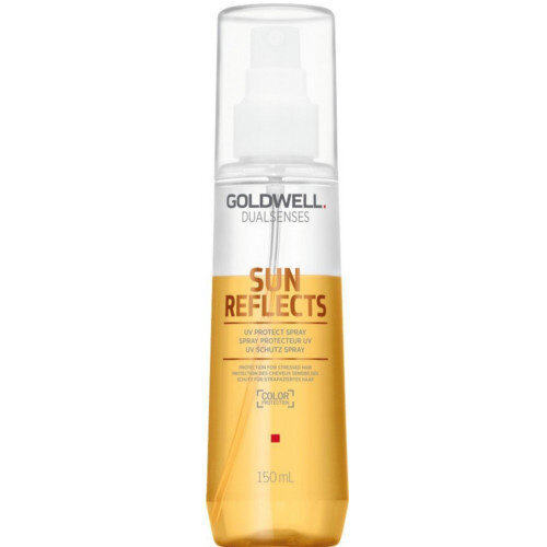 Matu atjaunošanas līdzeklis Goldwell Gold Sun Sun Reflects (UV Protect Spray) 150 ml cena un informācija | Matu uzlabošanai | 220.lv