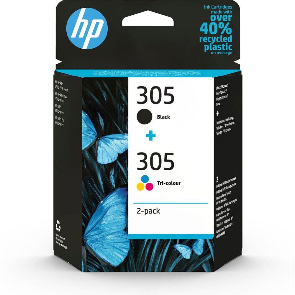 HP Tinte 6ZD17AE, melna+krāsaina цена и информация | Tintes kārtridži | 220.lv