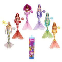 Lelle Barbie Color Reveal Rainbow Mermaids cena un informācija | Rotaļlietas meitenēm | 220.lv