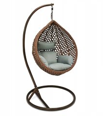 Подвесное кресло Premium Jungle XL, коричневое цена и информация | Садовые стулья, кресла, пуфы | 220.lv