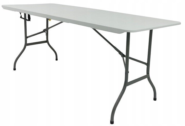 Saliekamais galds Party, 180x70 cm, balts cena un informācija | Dārza galdi | 220.lv