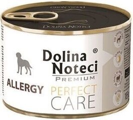 Konservi pieaugušiem suņiem DOLINA NOTECI Perfect Care Allergy, ar jēru, 185 g cena un informācija | Sausā barība suņiem | 220.lv