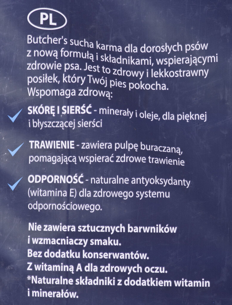 Sausā barība suņiem Butcher’s, ar liellopa gaļu, 15 kg cena un informācija | Sausā barība suņiem | 220.lv