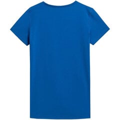 T-krekls sievietēm 4F W NOSH4 TSDF352 36S zils cena un informācija | T-krekli sievietēm | 220.lv