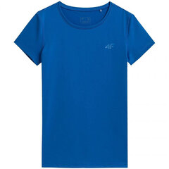 Футболка женская 4F W NOSH4 TSDF352 36S, синяя цена и информация | Женские футболки | 220.lv