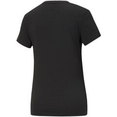 Футболка женская Puma ESS Embroidered Tee W 587901 01, черная цена и информация | Футболка женская | 220.lv