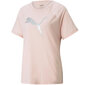 T-krekls sievietēm Puma Evostripe Tee W 589143 36, rozā cena un informācija | T-krekli sievietēm | 220.lv