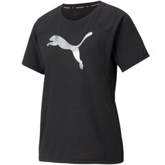 T-krekls sievietēm Puma Evostripe Tee W 589143 01, melns cena un informācija | T-krekli sievietēm | 220.lv