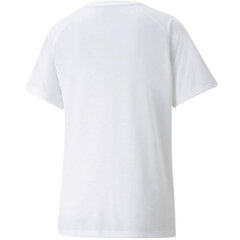 Футболка женская Puma Evostripe Tee W 589143 02, белая цена и информация | Женские футболки | 220.lv