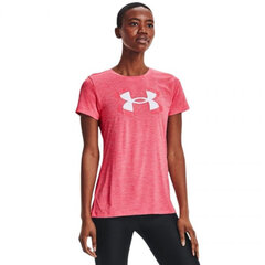 Футболка женская Under Armor Tech Twist Graphic SSC T Shirt W 1366 125 819, розовая цена и информация | Женские футболки | 220.lv