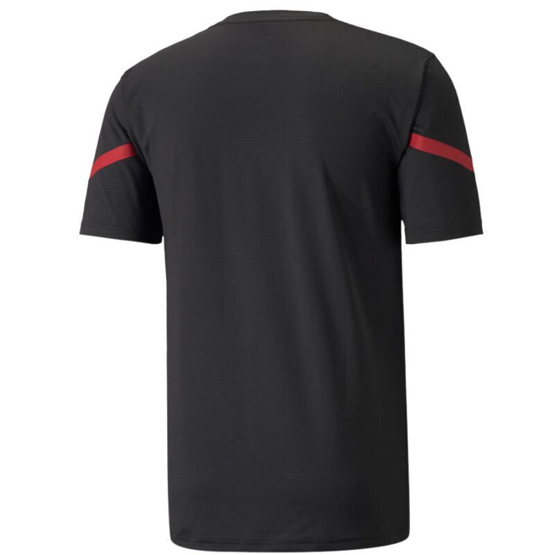 Sporta T-krekls vīriešiem Puma AC Milan Prematch T-shirt M 764442 05, melns cena un informācija | Vīriešu T-krekli | 220.lv