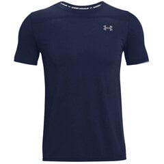 Футболка мужская Under Armour Seamless SS Tee M 1361131408, синяя цена и информация | Мужские футболки | 220.lv