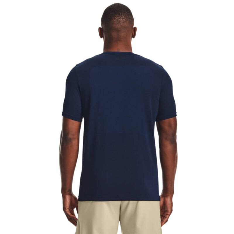 T-krekls vīriešiem Under Armour Seamless SS Tee M 1361131408, zils cena un informācija | Vīriešu T-krekli | 220.lv