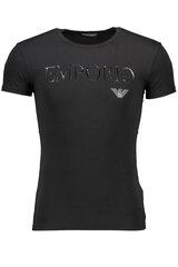 T-krekls vīriešiem Emporio Armani, melns цена и информация | Мужские футболки | 220.lv