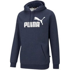 Džemperis vīriešiem Puma ESS Heather Hoodie FL M 586739 06, zils цена и информация | Мужские толстовки | 220.lv