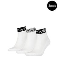 Носки мужские Calvin Klein BFN-G-341551 3 шт., белые цена и информация | Мужские носки | 220.lv