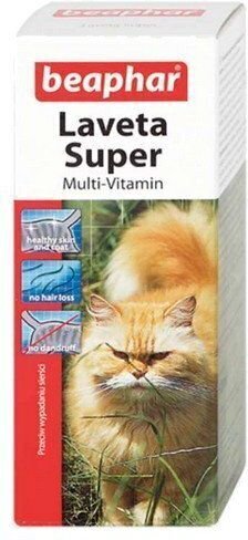 Produkts kaķu spalvas stāvokļa uzlabošanai Beaphar, 50 ml cena un informācija | Vitamīni, uztura bagātinātāji, pretparazītu līdzekļi suņiem | 220.lv