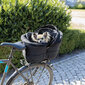 Mājdzīvnieku pārvadātājs - soma velosipēdam Trixie, šauriem rāmjiem, 29x42x48cm, melns cena un informācija | Transportēšanas būri, somas | 220.lv
