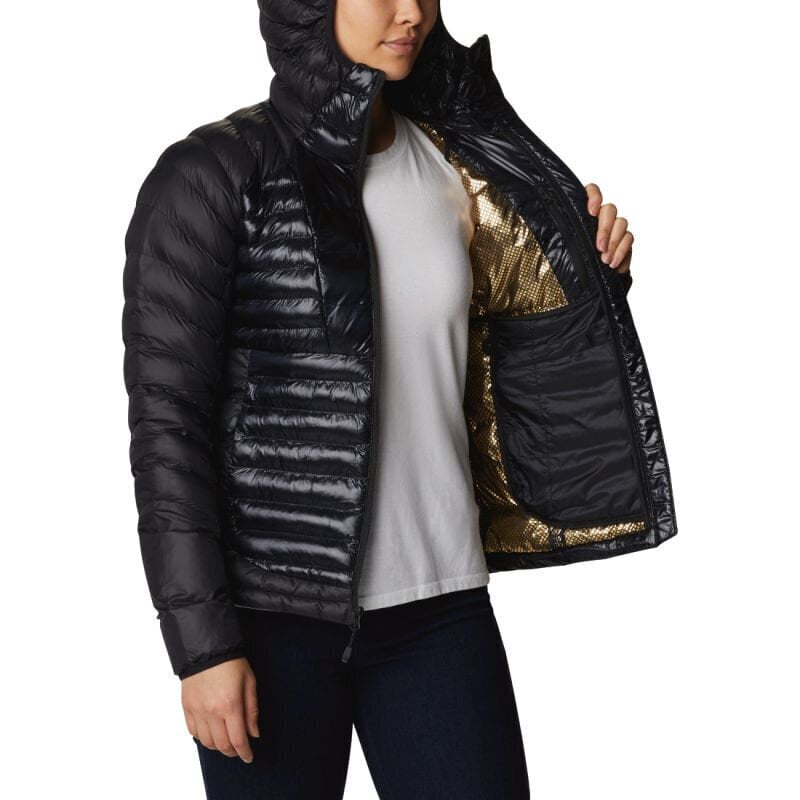 Jaka sievietēm Columbia Labyrinth Loop Hooded Jacket W 1955323010, melna цена и информация | Sieviešu virsjakas | 220.lv