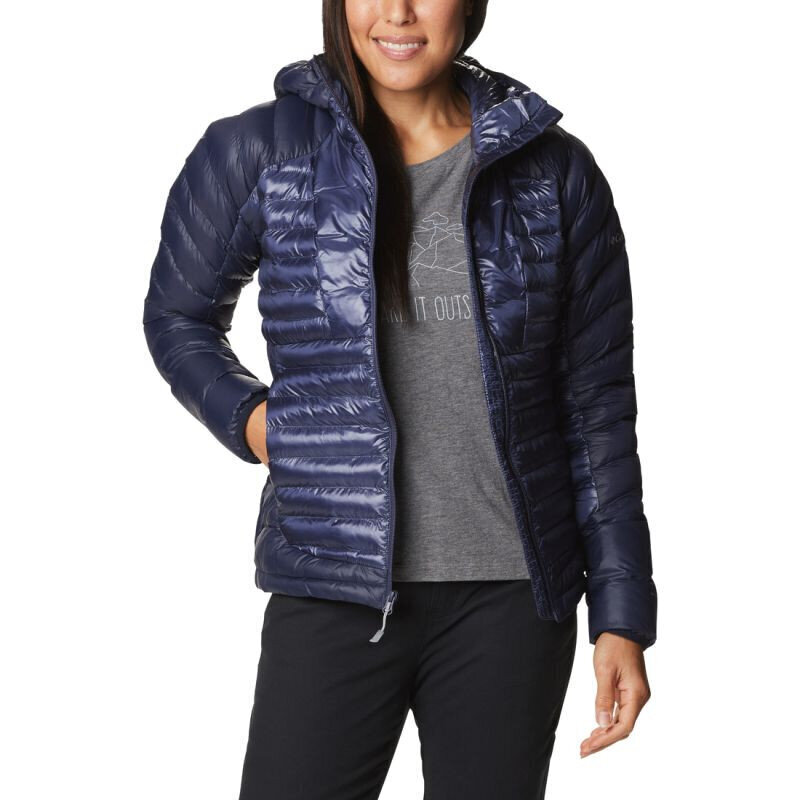 Jaka sievietēm Columbia Labyrinth Loop Hooded Jacket W 1955323466, zila цена и информация | Sieviešu virsjakas | 220.lv