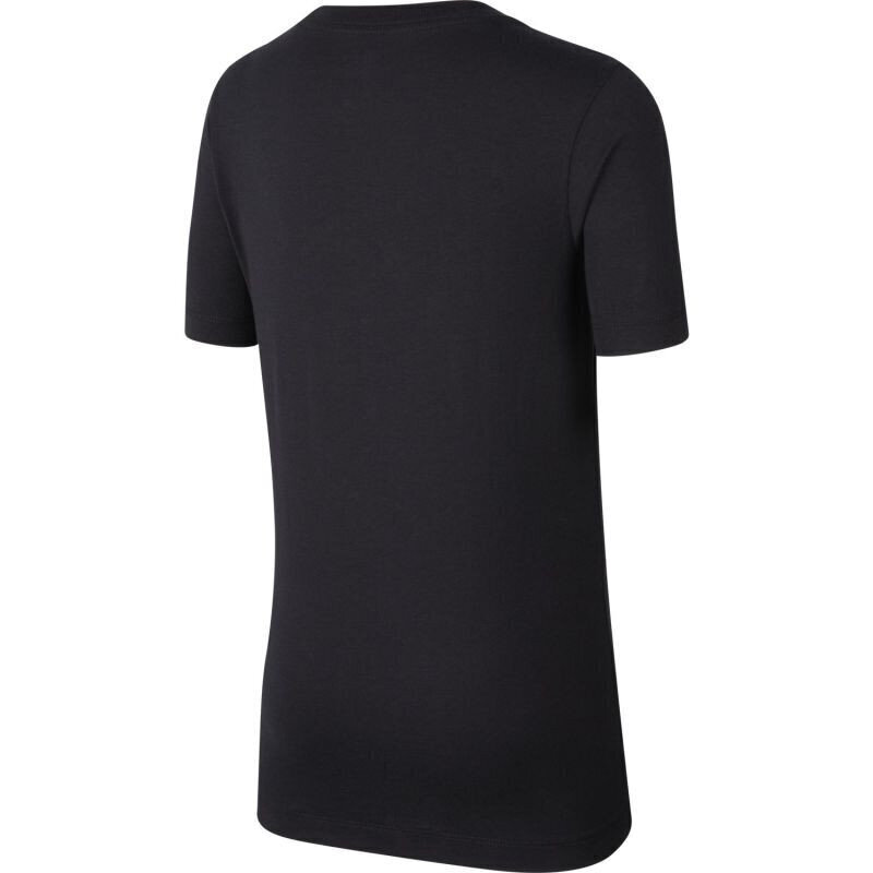 T-krekls bērniem Nike Sportswear Jr CZ1840010, melns cena un informācija | Zēnu krekli | 220.lv