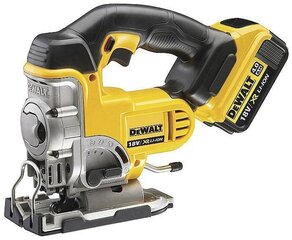 Akumuliatorinis siaurapjūklis DeWalt 18V 4,0Ah XR (DCS331M2) cena un informācija | Zāģi, ripzāģi | 220.lv