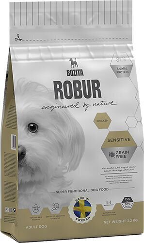 Sausā barība suņiem Bozita Robur Sensitive Grain Free, ar vistu, 11.5 kg cena un informācija | Sausā barība suņiem | 220.lv