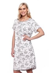 Хлопковая ночная рубашка для женщин Sevgi 3133-35, белый цена и информация | Женские пижамы, ночнушки | 220.lv