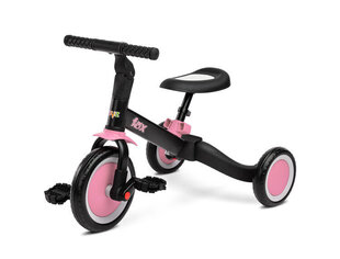 Трехколесный велосипед-балансир Toyz FOX 2в1, розовый цена и информация | Балансировочные велосипеды | 220.lv