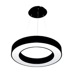Virsmas / Iekarināma skudru virvju apļa LED ring forms 36W melna cena un informācija | Piekaramās lampas | 220.lv